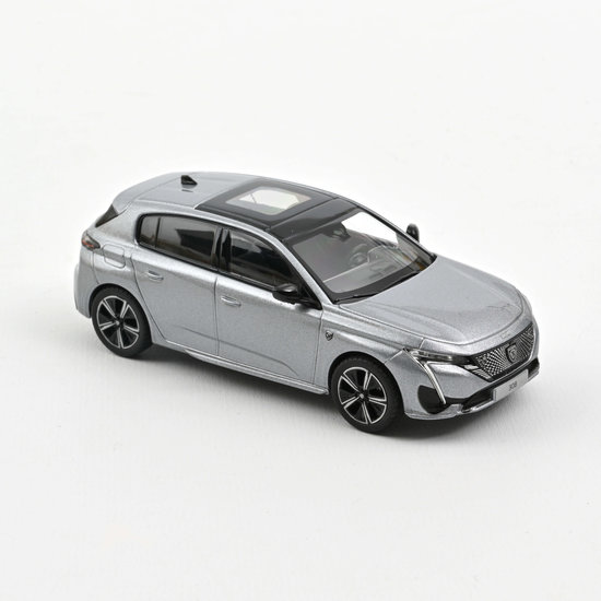 Norev 1:43 Peugeot 308 GT 2021 - Artense Grey