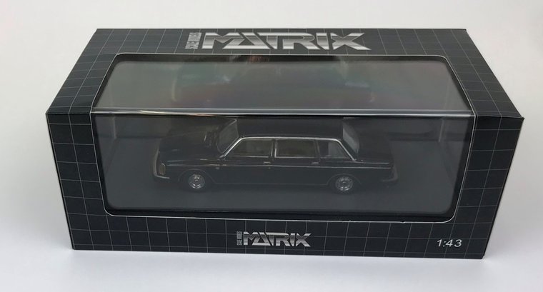 Matrix 1:43 Volvo 264 TE Limousine 1978 zwart