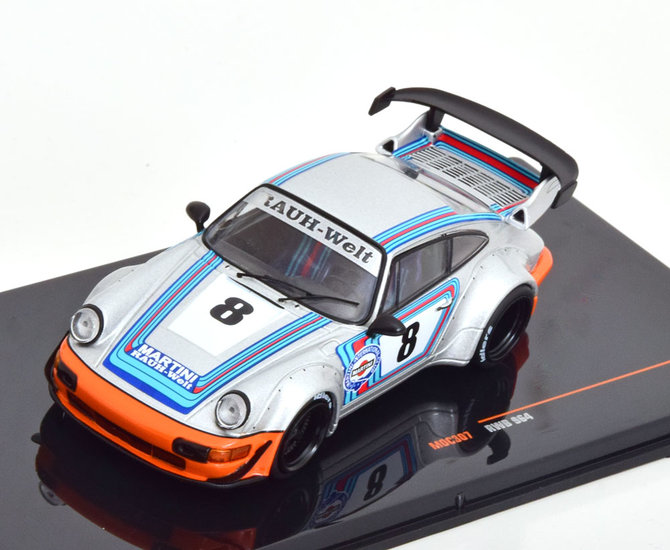 IXO 1:43 Porsche 911 ( 964) RWB Rauh Welt Ichiban Bosho Martini no 8 