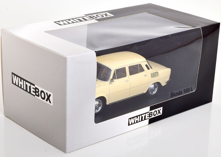 Whitebox 1:24 Skoda 100 L licht beige