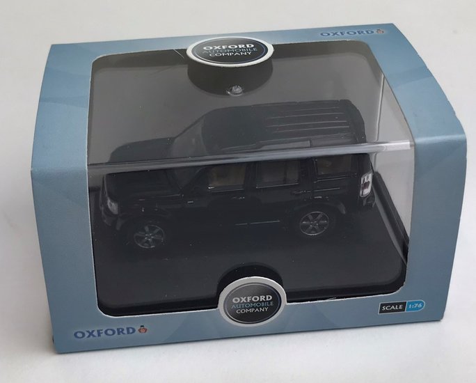 Oxford 1:76 Land Rover Discovery zwart