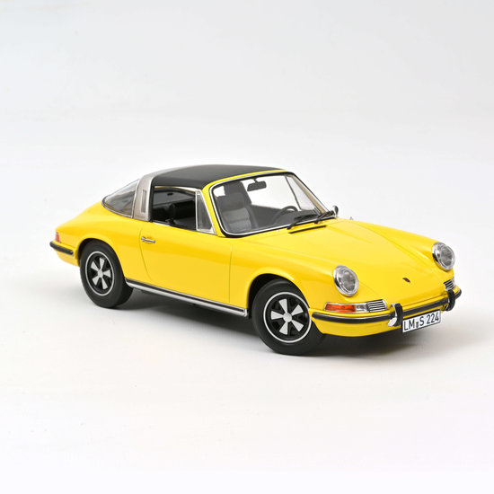 Norev 1:18 Porsche 911 E Targa 1969 - Yellow