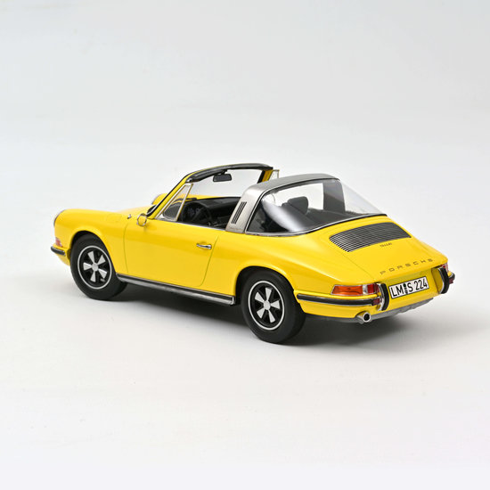 Norev 1:18 Porsche 911 E Targa 1969 - Yellow