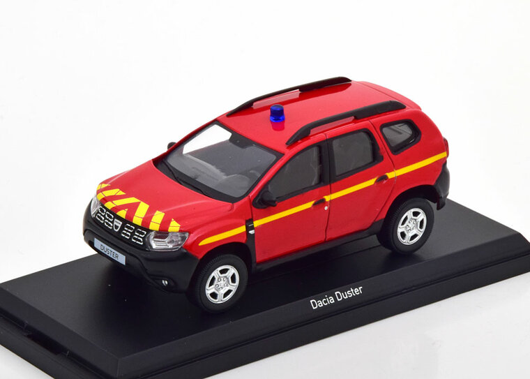 Norev 1:43 Dacia Duster 2020 - &quot;Pompiers&quot; rood