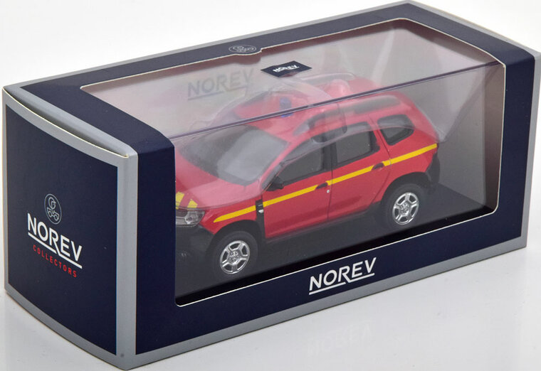 Norev 1:43 Dacia Duster 2020 - &quot;Pompiers&quot; rood