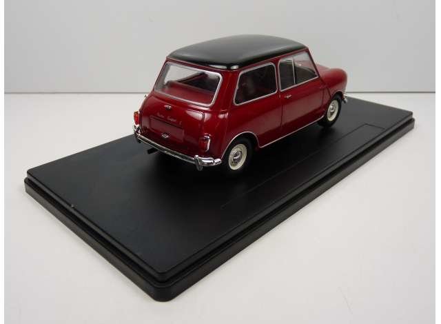 Atlas 1:24 Mini Cooper 1973 rood met zwart in blisterverpakking