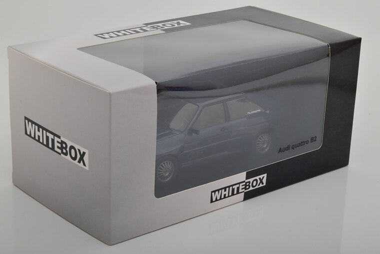 Whitebox 1:24 Audi Quattro B2 donkerblauw metallic