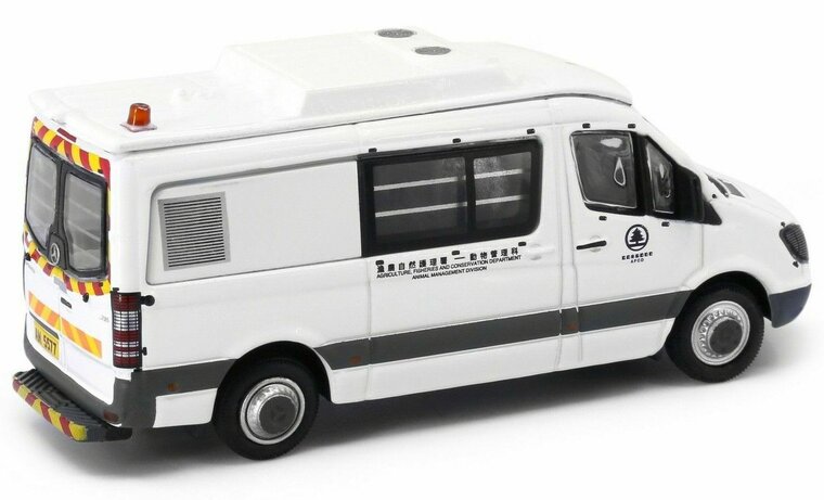 Tiny Toys 1:76 Mercedes Benz Sprinter ( AM2277) Hong Kong AFCD No31 wit