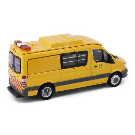 Tiny Toys1:76 Mercedes Benz Sprinter  FL  (AM3197) Hong Kong WSD geel no 69