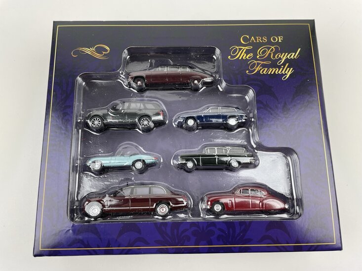 Oxford 1:76 Cars of The Royal Family, set 7 auto&#039;s