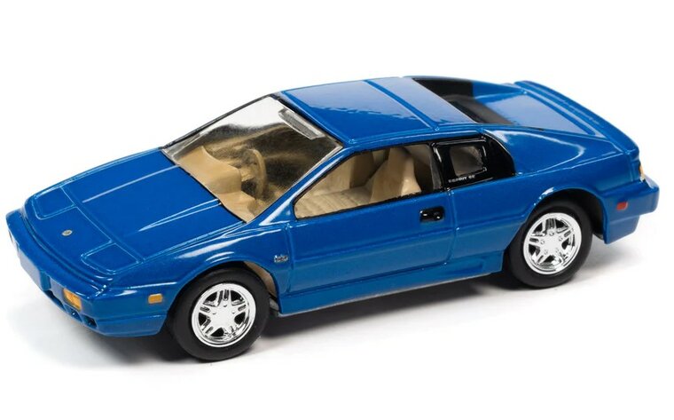 Johnny Lightning 1:64 Lotus Esprit 1989 Pacific blauw