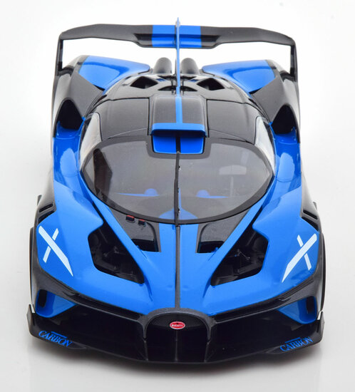 Bburago 1:18 Bugatti Bolide 2020 blauw grijs metallic