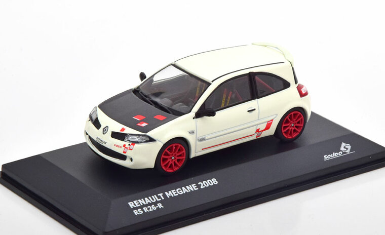 Solido 1:43 Renault Megane RS R26-R 2008 wit