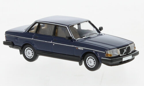 Premium Classixxs 1:87 Volvo 240 donkerblauw 1989