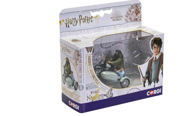 Corgi 1:36 Harry Potter Hagrid&#039;s Motorcycle and Sidecar