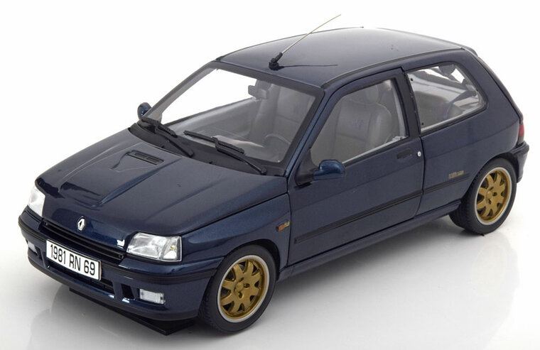 Norev 1:18 Renault Clio Williams 1993 blauw