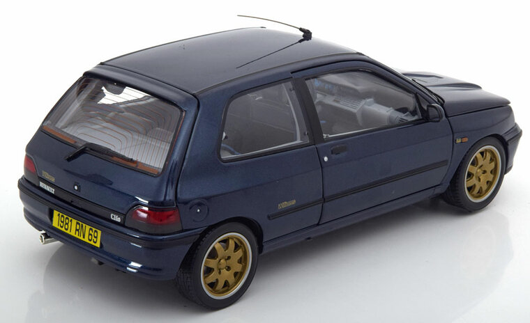 Norev 1:18 Renault Clio Williams 1993 blauw