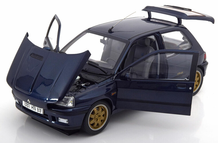 Norev 1:18 Renault Clio Williams 1993 blauw