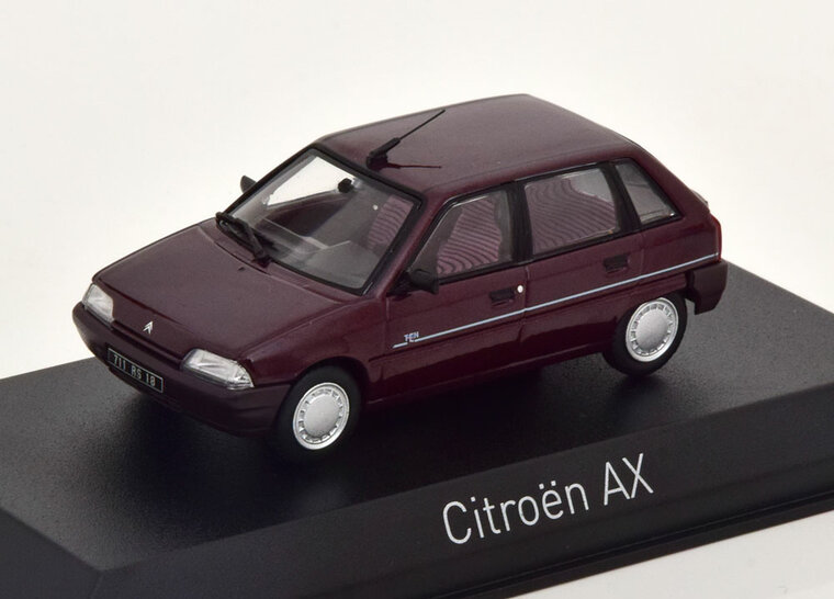 Norev 1:43 Citroen AX TEN 1995 rood metallic