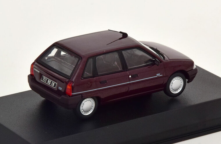 Norev 1:43 Citroen AX TEN 1995 rood metallic