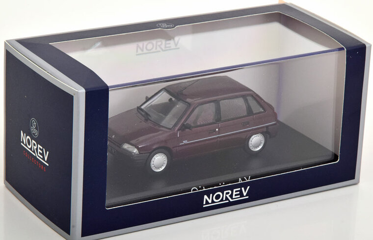 Norev 1:43 Citroen AX TEN 1995 rood metallic