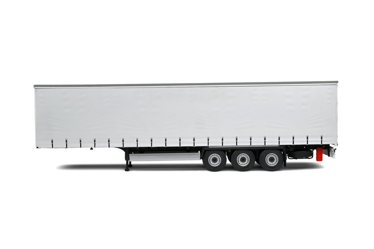 Solido 1:24 Trailer met huif wit 2021 