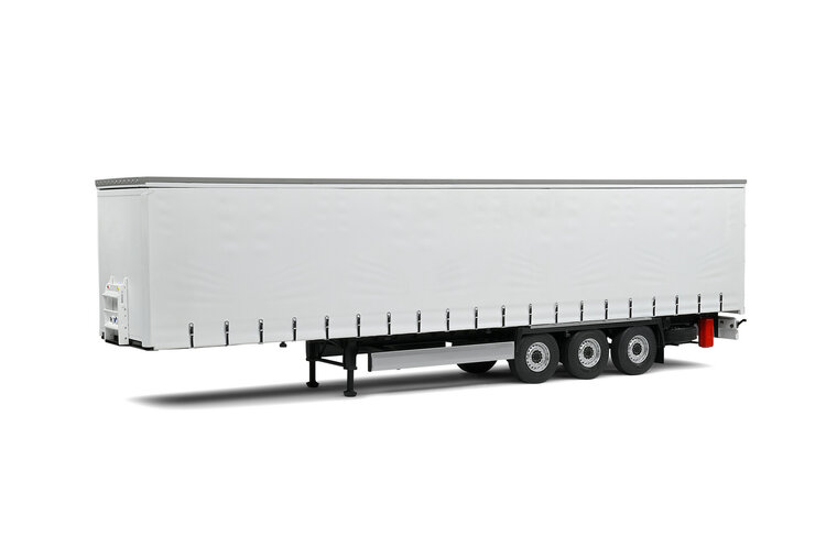 Solido 1:24 Trailer met huif wit 2021 