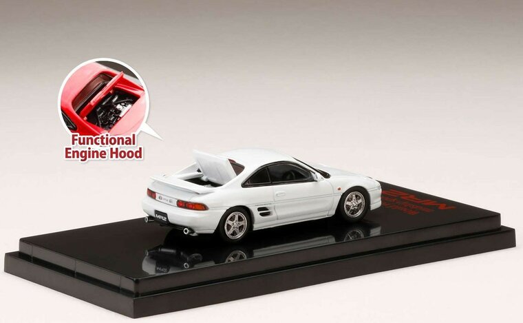 Hobby Japan 1:64 Toyota MR2 (SW20) GT-S Custom Version Super White II 