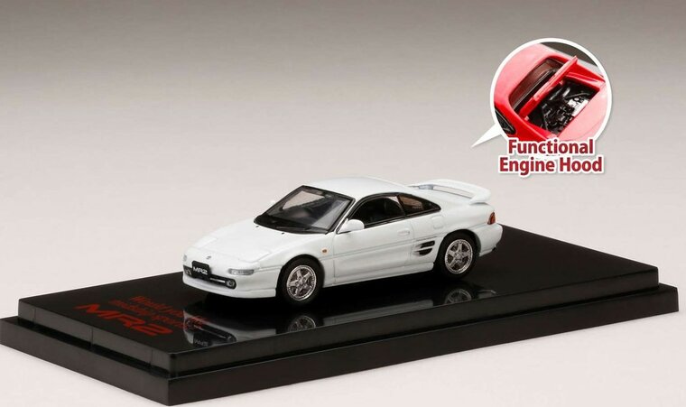 Hobby Japan 1:64 Toyota MR2 (SW20) GT-S Custom Version Super White II 