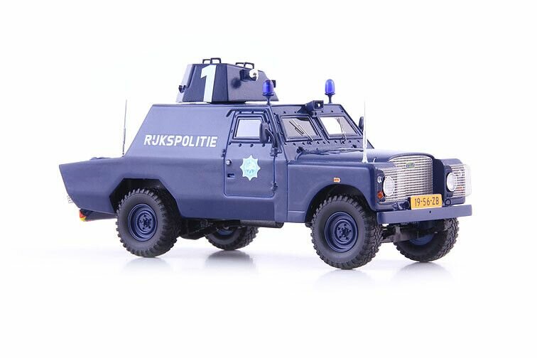 Autocult 1:43 Land Rover Mk3 Shorland Armoured Rijkspolitie (NL)