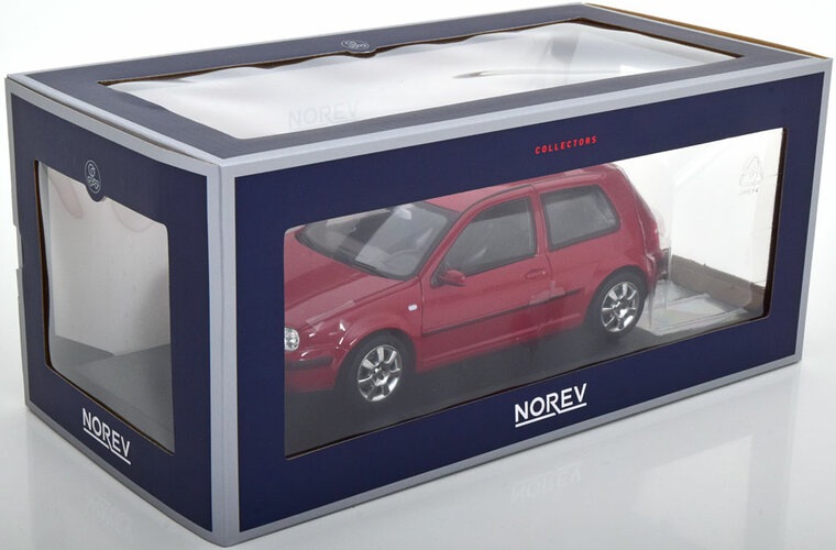 Norev 1:18 Volkswagen Golf IV 2002 rood