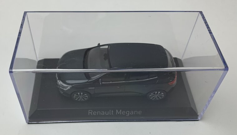 Norev 1:43 Renault Megane 2020 Titanium Grey, in vitrine