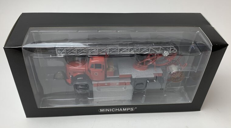 Minichamps 1:43 Mercedes Benz L 3500 DL17 Brandweer Bensheim