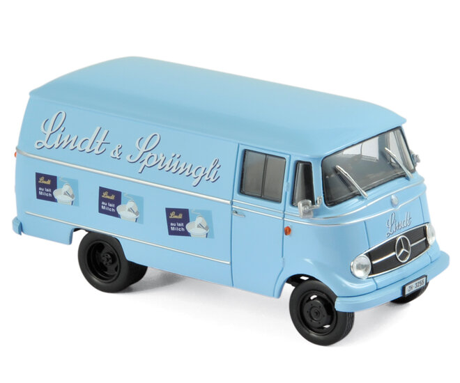 Norev 1:43 Mercedes Benz L319 1957 Lindt &amp; Srungli lichtblauw