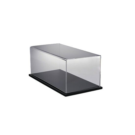 Otto Mobile 1:12 Vitrine / Show Case geschikt voor 1/12 modellen. Afmeting L43 x B21 x H19,5 cm, excl. auto