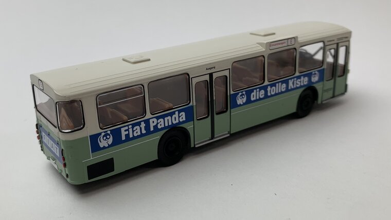 Brekina 1:87 Mercedes Benz O 305 Stadbus Fulda / Fiat Panda