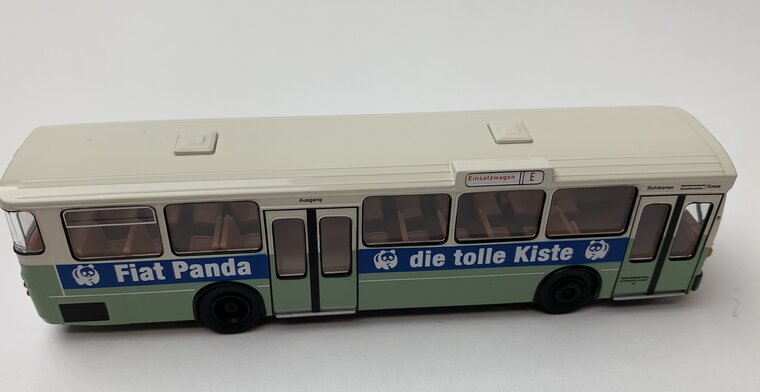 Brekina 1:87 Mercedes Benz O 305 Stadbus Fulda / Fiat Panda