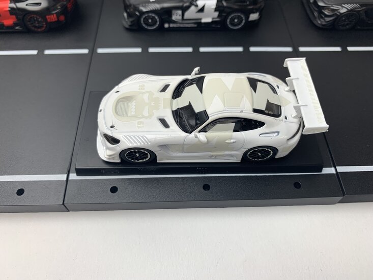 Tarmac 1:64 Mercedes Benz AMG GT3 4A Like black No.4 box set Special Edition