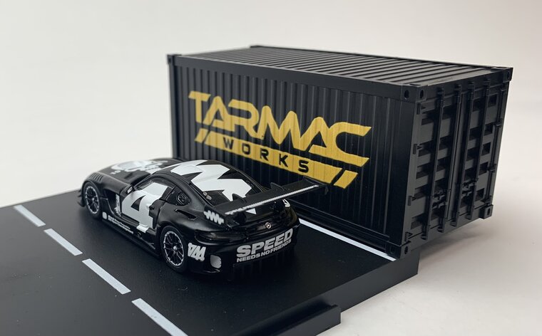 Tarmac 1:64 Mercedes Benz AMG GT3 4A Like black No.4 box set Special Edition