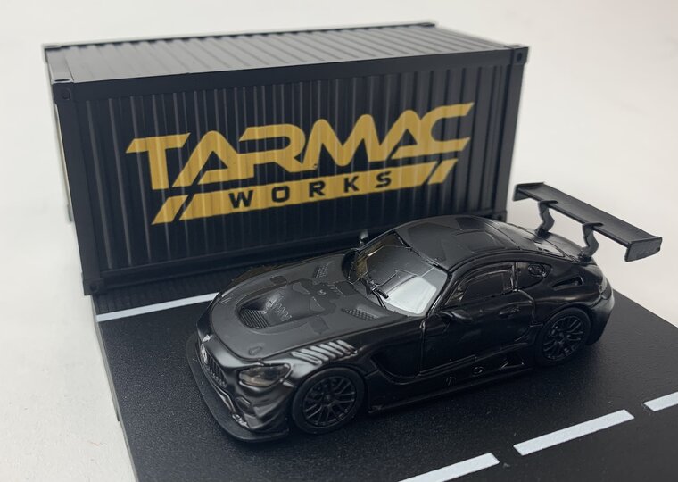 Tarmac 1:64 Mercedes Benz AMG GT3 4A Like black No.4 box set Special Edition