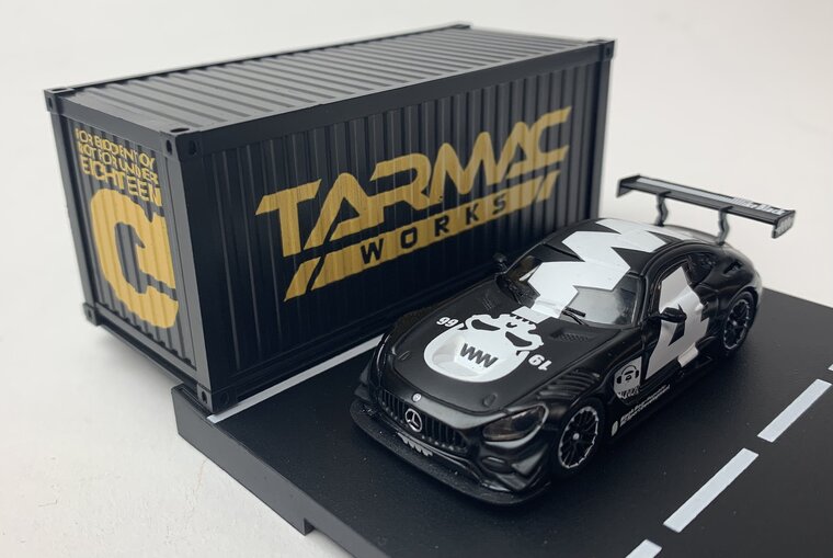 Tarmac 1:64 Mercedes Benz AMG GT3 4A Like black No.4 box set Special Edition