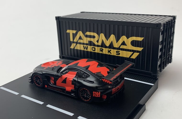 Tarmac 1:64 Mercedes Benz AMG GT3 4A Like black No.4 box set Special Edition