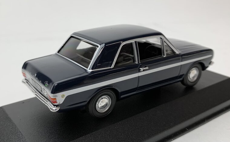 Vanguards 1:43 Ford Lotus Cortina MkII Twin Cam donkerblauw zilver RHD, Limited edition