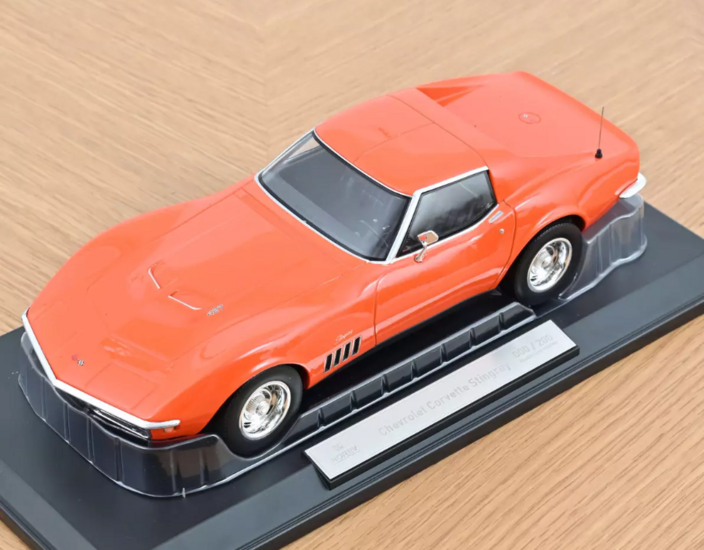 Norev 1:18 Chevrolet Corvette Coupe 1969  Monaco Orange, Limited 200 pcs