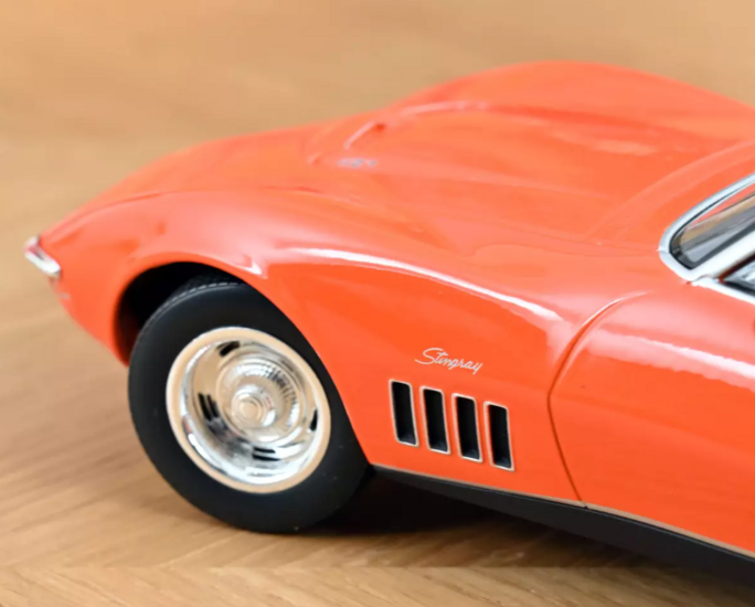 Norev 1:18 Chevrolet Corvette Coupe 1969  Monaco Orange, Limited 200 pcs