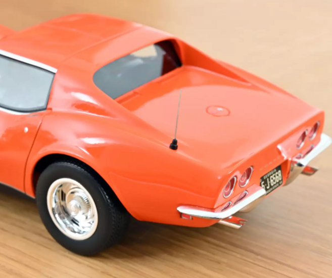 Norev 1:18 Chevrolet Corvette Coupe 1969  Monaco Orange, Limited 200 pcs