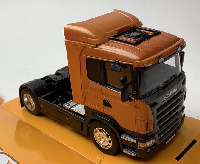 Welly 1:32 Scania R470 oranje