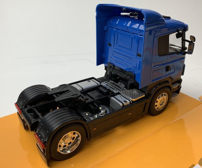 Welly 1:32 Scania R470 blauw