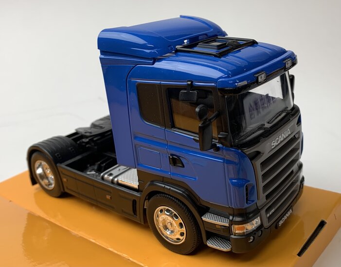 Welly 1:32 Scania R470 blauw