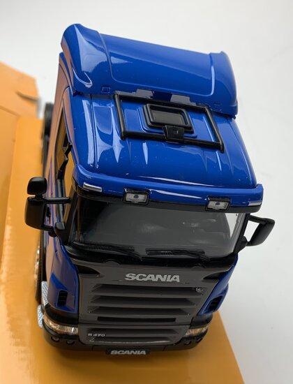 Welly 1:32 Scania R470 blauw